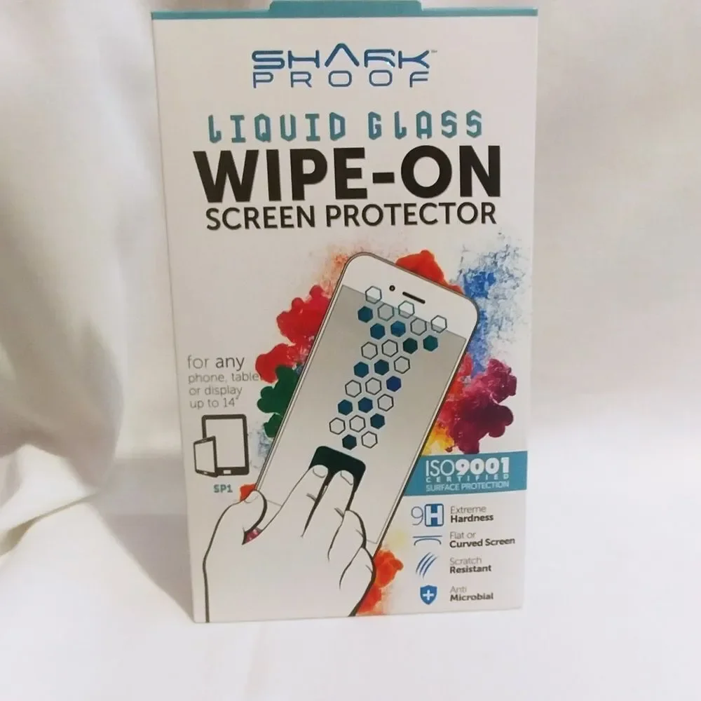 Shark Proof Wipe-On Glass Protection for Screen